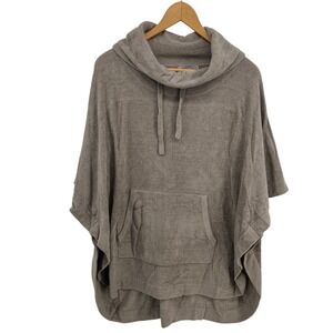 Barefoot Dreams CozyChic Ultra Lite Weekend Poncho Cowl Neck S/M